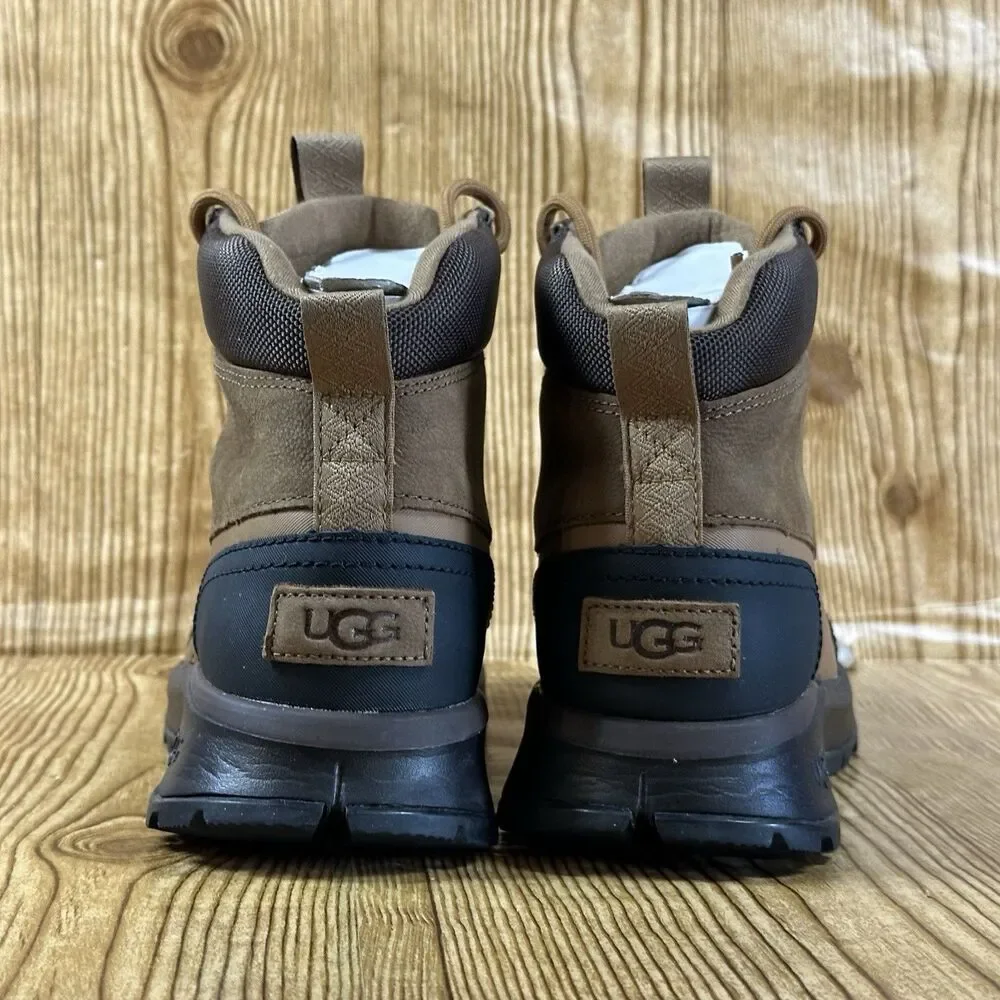 UGG Emmett Duck Boots Men’s Size 7 Waterproof Trail Shoes Chesnut‎ Brown 1115834